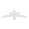 Ekena Millwork Alberta Architectural Grade PVC Gable Bracket, 72"W x 21"H x 4"D x 6"F, 7/12 Pitch GBP072X21X0406ALB00 - alternate 5